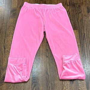 Love Pink Velour Leggings size XL